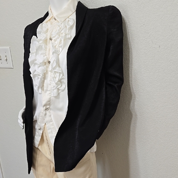 Drew Black Open Blazer Size S - Picture 2 of 9